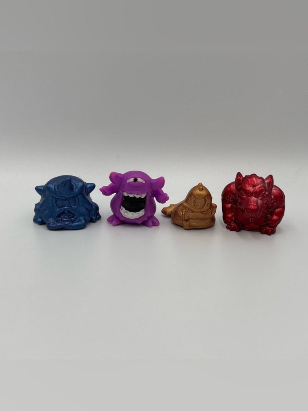 RARE Y2K Crashings Wicked Cool Toys Figures Lot- Metallic Monsters & Aliens